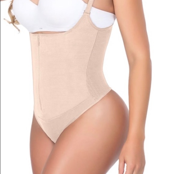 Black or beige Compression Thong Faja - Picture 7 of 7